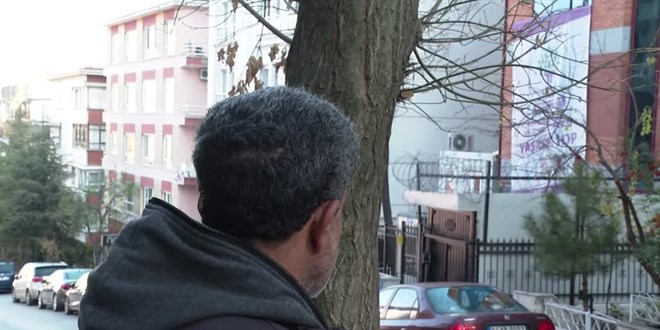 Çocuğu dağa kaçırılan baba, HDP Genel Merkezi önünde oturma eylemi başlattı