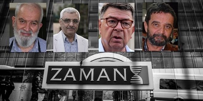 Zaman Gazetesinin önde gelen yazarlarına 2-3 yıl hapis cezaları verildi
