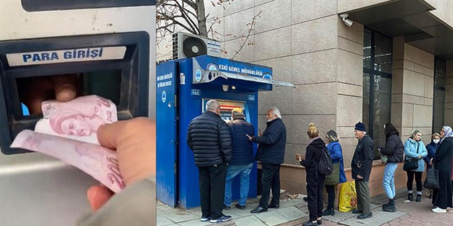'Sumatik' arıza yaptı, personel parayı elle aldı