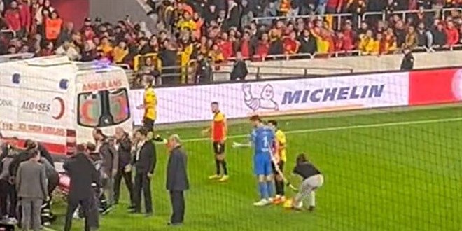 Altay kalecisini korner direğiyle yaralayan saldırgan tutuklandı