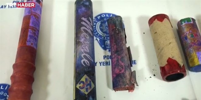 Olaylı derbide stada sokulan patlayıcılar