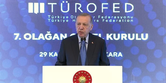 Erdoğan: Turizmde ülkemizin zirve noktasını hep birlikte yaşıyoruz