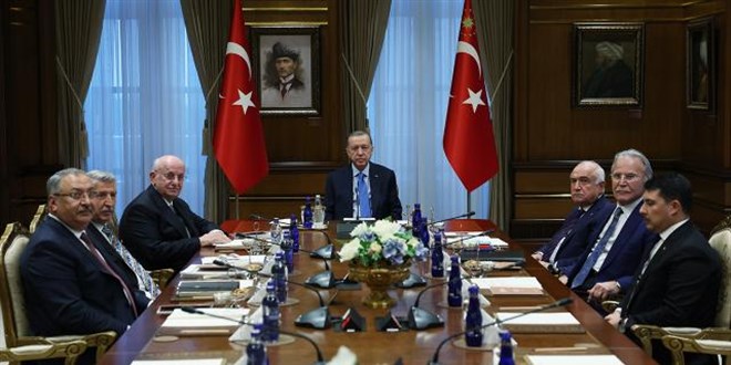 YİK toplantısında Türkiye yüzyılı vizyonu ve 2023 seçimleri değerlendirildi