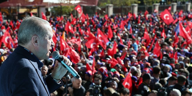 Erdoan: Saldrlar bizi kararllmzdan asla dndremeyecek
