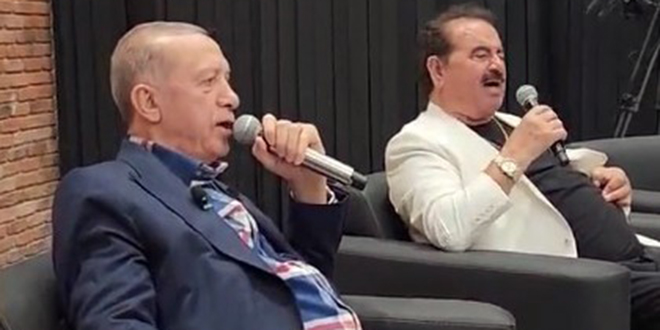 Erdoğan, İbrahim Tatlıses İle Birlikte Türkü Söyledi - Memurlar.Net