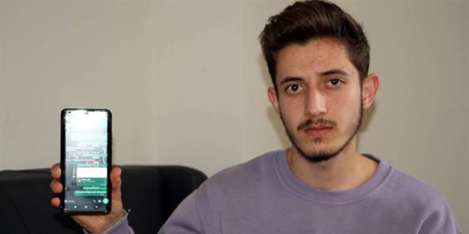 'Telefon kazandım' diye sevinirken 100 bin liradan oldu