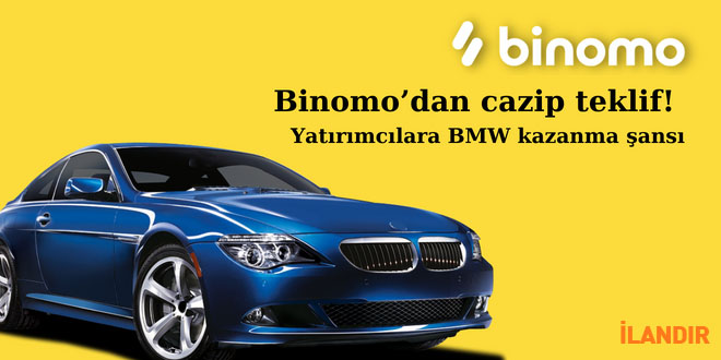 Binomo'dan Yatırımcılara BMW marka bir otomobil kazanma şansı