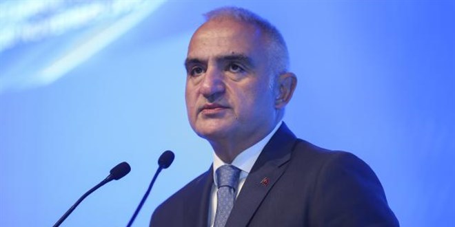 Bakan Ersoy: 2022 yıl sonu hedefimiz 51,5 milyon ziyaretçi ve 46 milyar dolar gelir