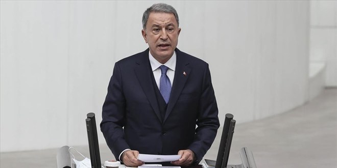 Bakan Akar: TSK'nın kimyasal silah kullanmadığına dair rapor elimizde