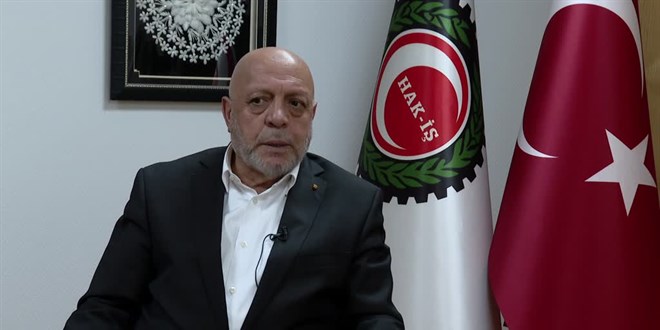 HAK-İŞ Genel Başkanı Arslan'dan asgari ücret ve EYT açıklaması