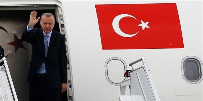 Cumhurbaşkanı Erdoğan Türkmenistan'da