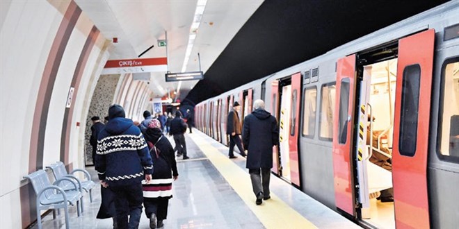 Mecidiyeky-Mahmutbey metro hattnda sefer dzenlemesi