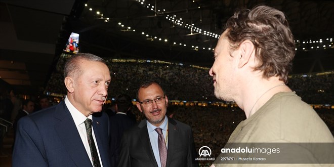 Cumhurbaşkanı Erdoğan, Elon Musk ile bir araya geldi