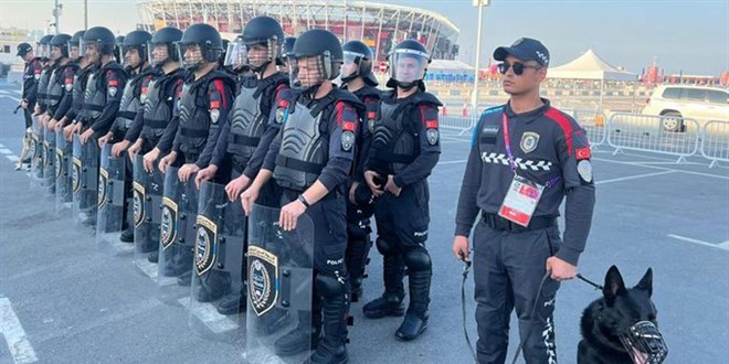 Türk polisi, Katar'da görevini başarıyla tamamladı