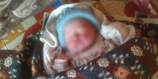 Kapıya bırakılan yeni doğmuş bebekte yeni gelişme