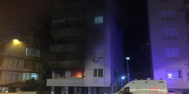 Babasıyla tartışan kişi evi ateşe verdi