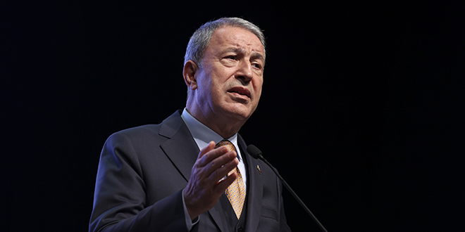 Bakan Akar: Biz savaşmak için değil, istikrar ve barış için varız