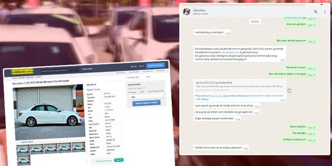 'Ucuz otomobil ilanı' ile dolandıranların yöntemi ortaya çıktı