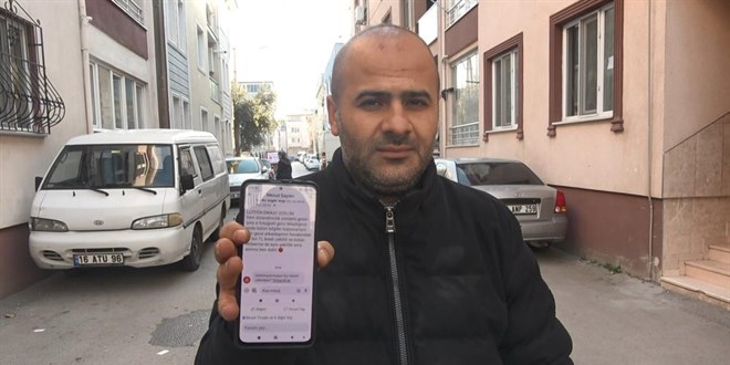 Telefonuna gelen mesaja tıkladı, 62 bin lirasından oldu