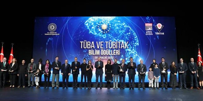 'TÜBİTAK ve TÜBA Bilim Ödülleri' sahiplerini buldu