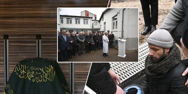 Almanya'da cenazesi yanlışlıkla yakılan Abdulkadir Sargın'ın külleri toprağa verildi