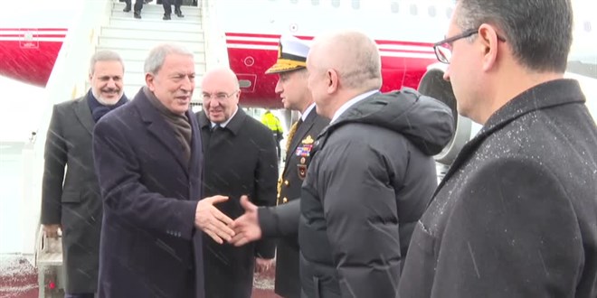 Bakan Akar'dan Rusya'daki üçlü toplantıya ilişkin değerlendirme