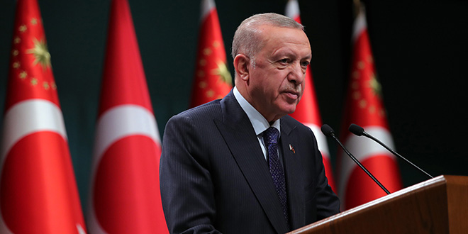 Cumhurbakan Erdoan'dan 254 paylamla 2022 zeti