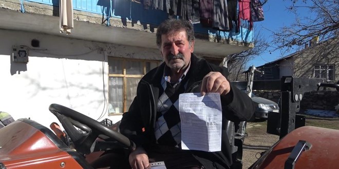 30 kilometre hızı geçmeyen traktöre, 105 kilometre hız yapmaktan ceza