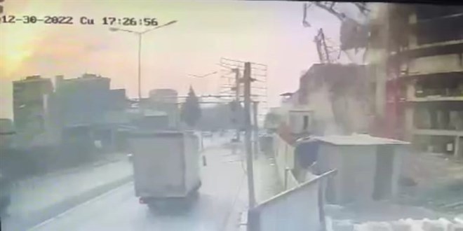 6 işçiye mezar olan vinç faciasının görüntüleri ortaya çıktı