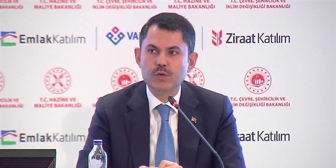 '100 bin ailemizi inşallah çok kısa bir zaman içerisinde ev sahibi yapmayı hedefliyoruz'