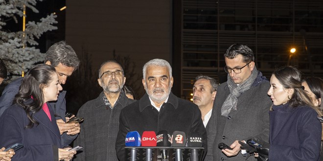 Erdoğan, HÜDA PAR Genel Başkanı Yapıcıoğlu'nu kabul etti