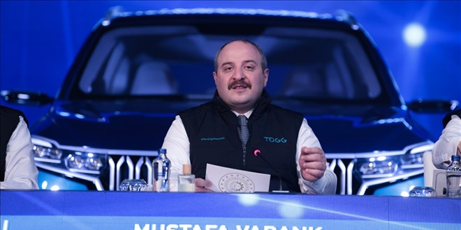 Varank: Togg'un ön siparişleri şubatta başlayacak