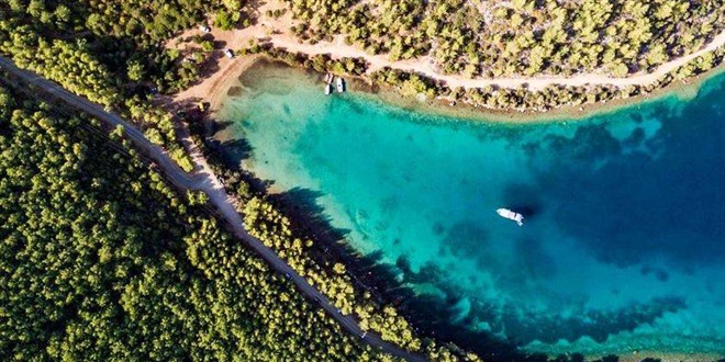 Cengiz Holding'den Bodrum Cennet Koyu'ndaki turizm projesine ilikin aklama