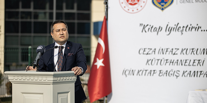 Ceza infaz kurumu kütüphaneleri için kitap bağışı kampanyası