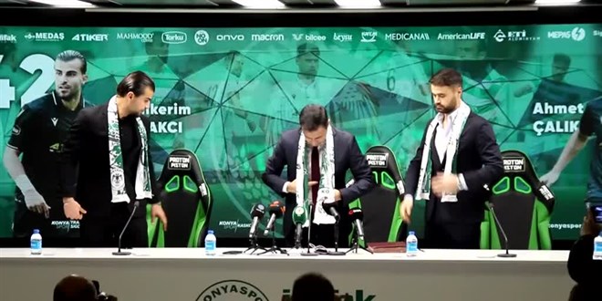 Konyasporlu futbolcu Ahmet Çalık unutulmuyor