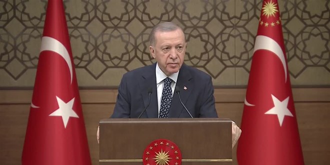 Erdoğan: Net sıfır emisyon hedefimize doğru yolumuza devam edeceğiz