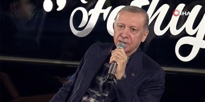 Cumhurbaşkanı Erdoğan Muğla'da gençlerle buluştu