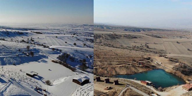 �ki foto�raf aras�ndaki fark kurakl��� g�zler �n�ne serdi