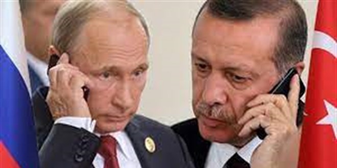 Erdoğan, Rusya Devlet Başkanı Putin ile telefonda görüştü