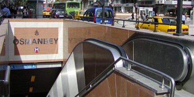 Osmanbey metro istasyonu geici olarak iletmeye kapatlacak