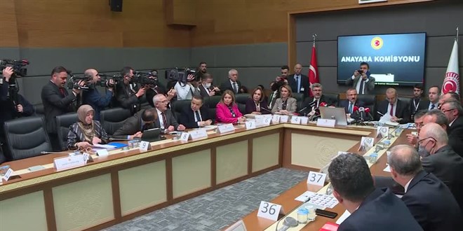 Başörtüsüne yönelik Anayasa değişikliği teklifi, Komisyonda