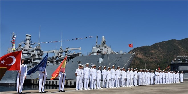 NATO'nun Deniz Kuvvetleri komutası bir yıl süreyle Türkiye'ye geçti