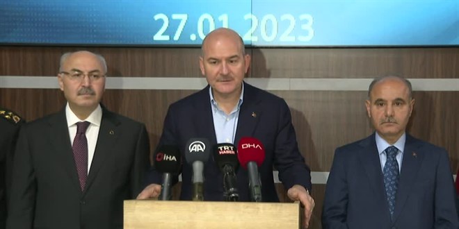 Bakan Soylu, zmir'deki Kkn Kurutma Operasyonu'na ilikin aklama yapt