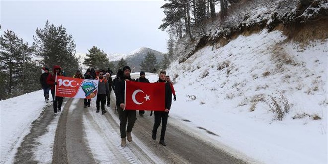 Zigana Dağı'nda çığda hayatını kaybeden 10 dağcı anıldı