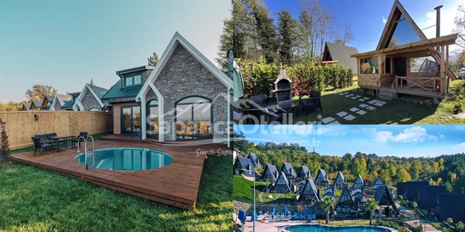 Sapanca'da bungalov tatili deneyimi sizleri bekliyor