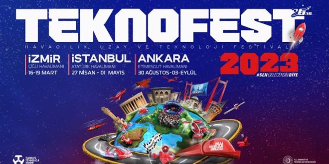 TEKNOFEST bu yıl İzmir, İstanbul ve Ankara'da düzenlenecek