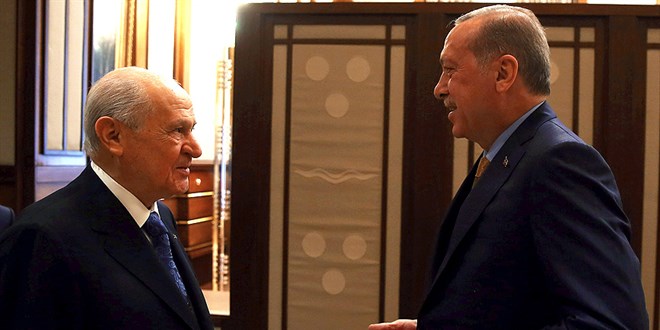 Cumhurbaşkanı Erdoğan yarın Bahçeli ile görüşecek