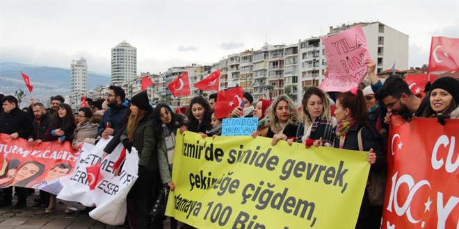 Atama bekleyen öğretmenler iki ilde miting yaptı