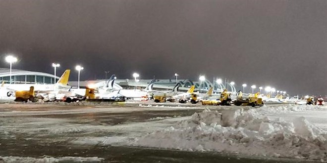 Sabiha G�k�en kalk��l� t�m u�u�lar iptal edildi - Son Dakika Haber