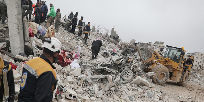 Suriye'de de depremin bilançosu ağırlaşıyor: 1356 ölü